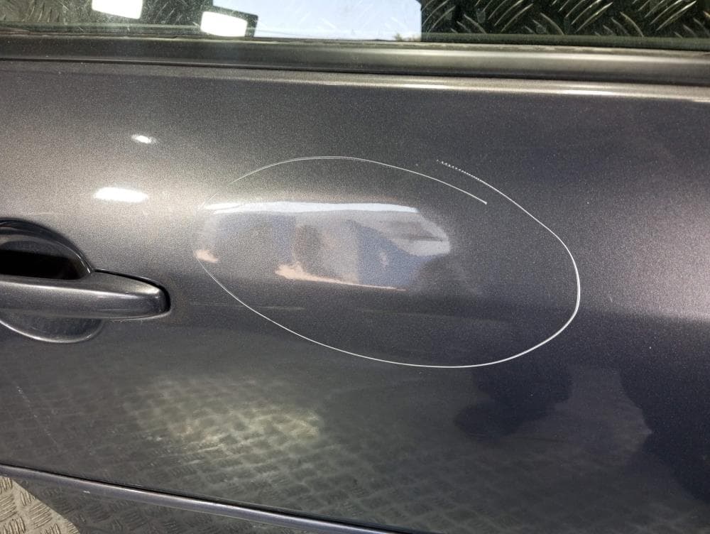 Дверь передняя правая к Mazda 3 BK (03-06)