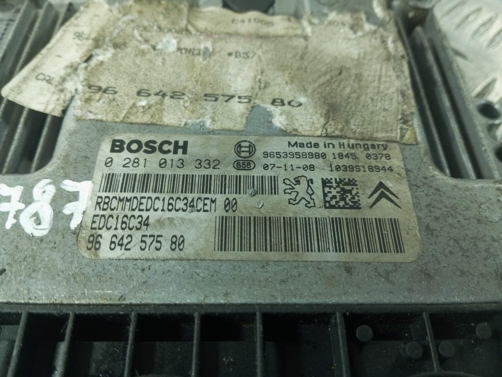 Блок управления двигателем к Peugeot 407 (04-11)