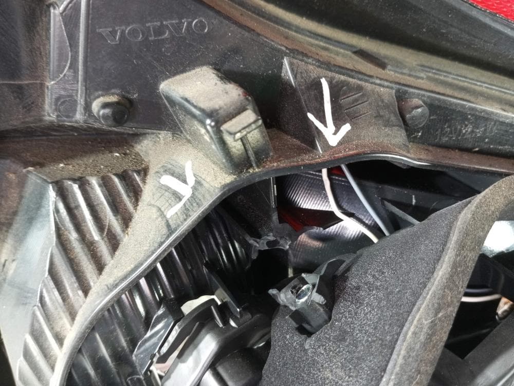 Фонарь задний левый к Volvo S80 2 (06-09)