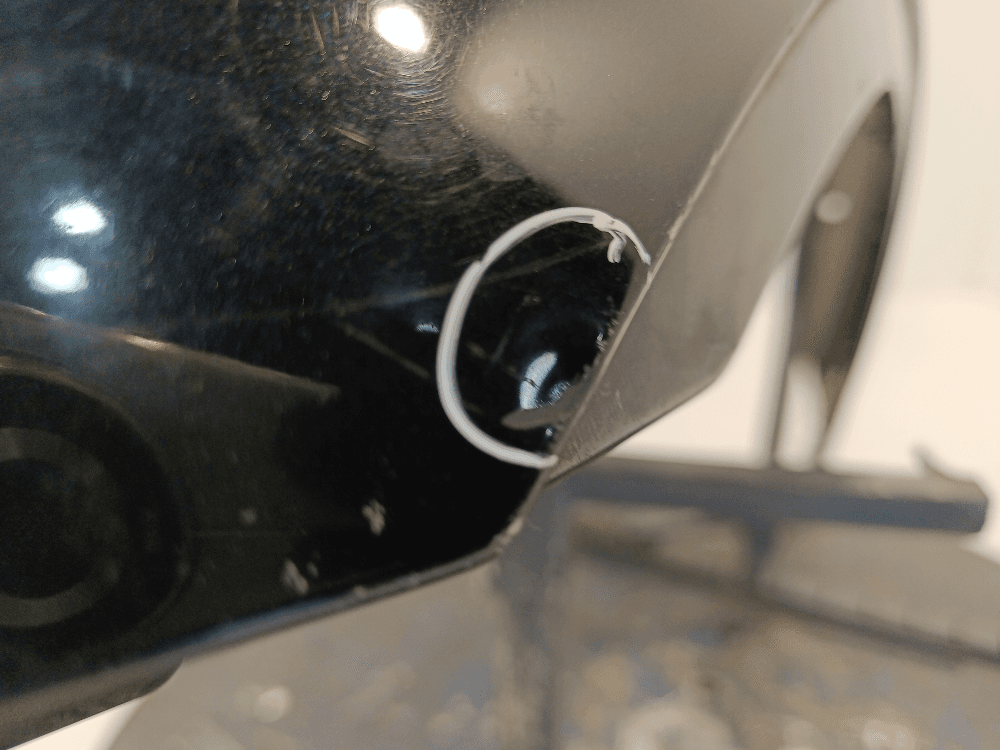 Крыло переднее левое к BMW X3 E83 Рестайлинг (06-10)