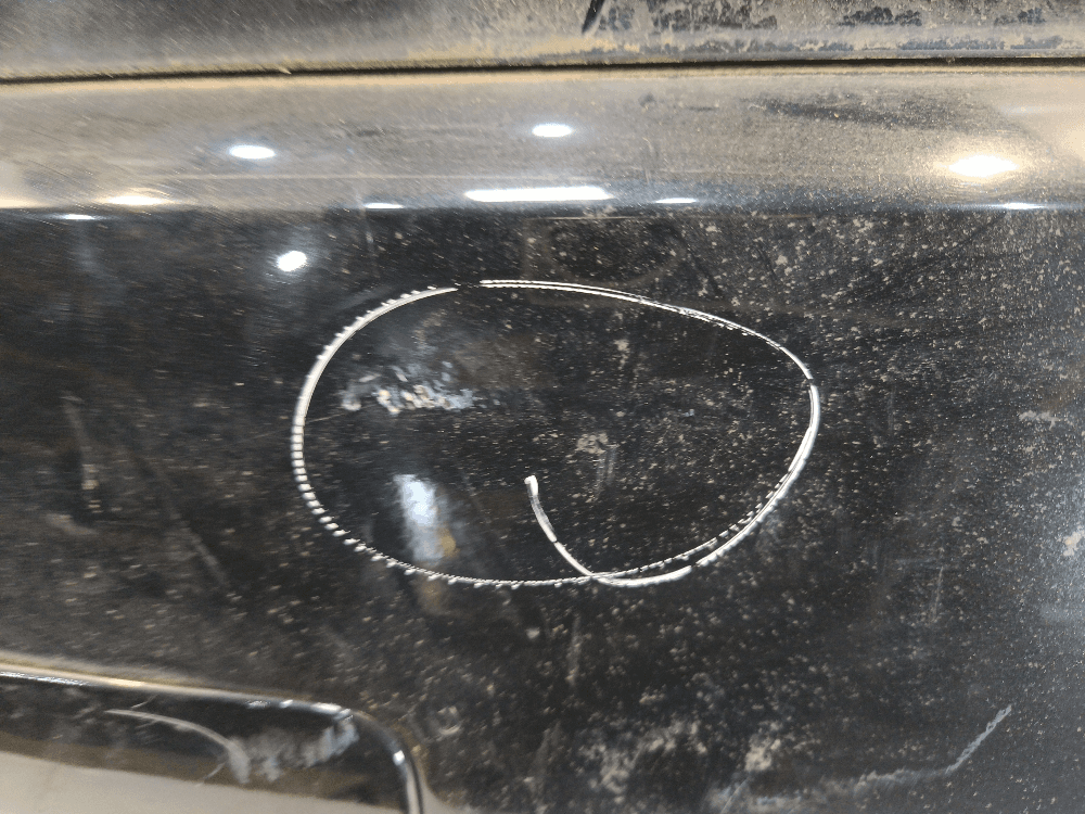 Крышка багажника (дверь 3-5) к Ford C-Max 1 Рестайлинг (07-10)