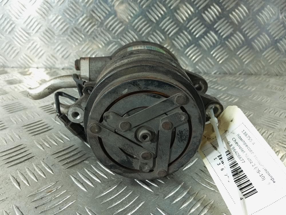 Компрессор кондиционера к Chevrolet Matiz 2 (05-10)