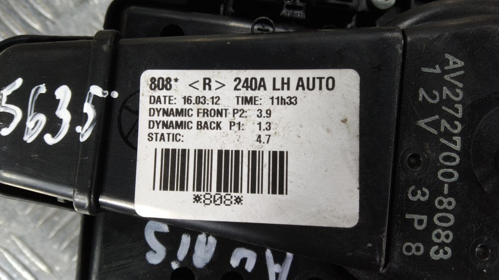 Моторчик печки к Toyota Prius XW30 (09-11)