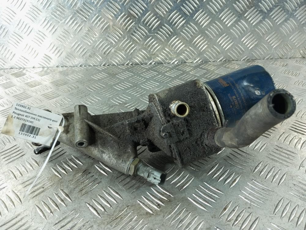 Теплообменник масляного фильтра к Peugeot 407 (04-11)