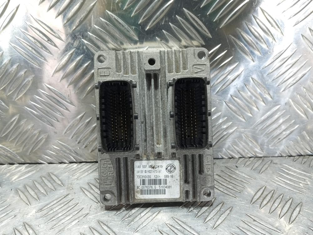 Блок управления двигателем к Fiat Punto 2 Рестайлинг (03-10)