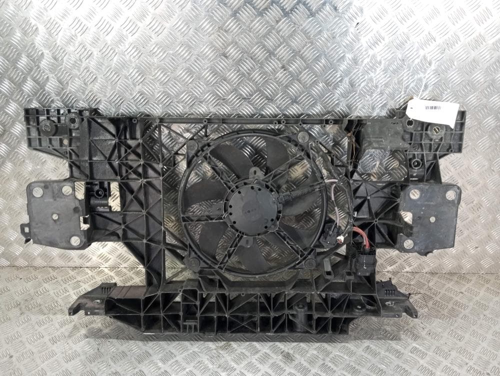 Передняя панель крепления облицовки (телевизор) к Renault Scenic 3 (09-12)