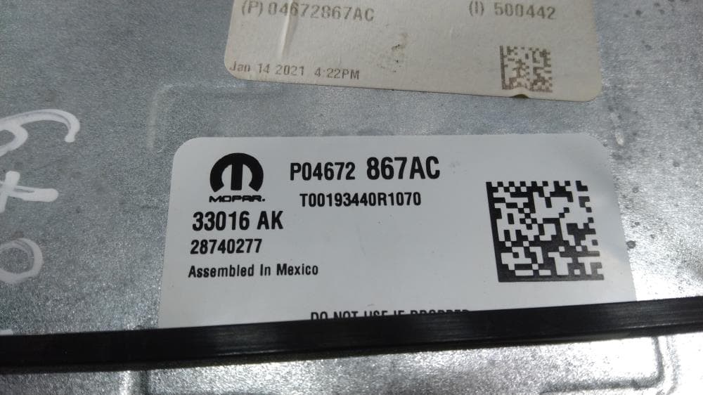 Блок управления (другие) к Jeep Grand Cherokee WL (21-24)