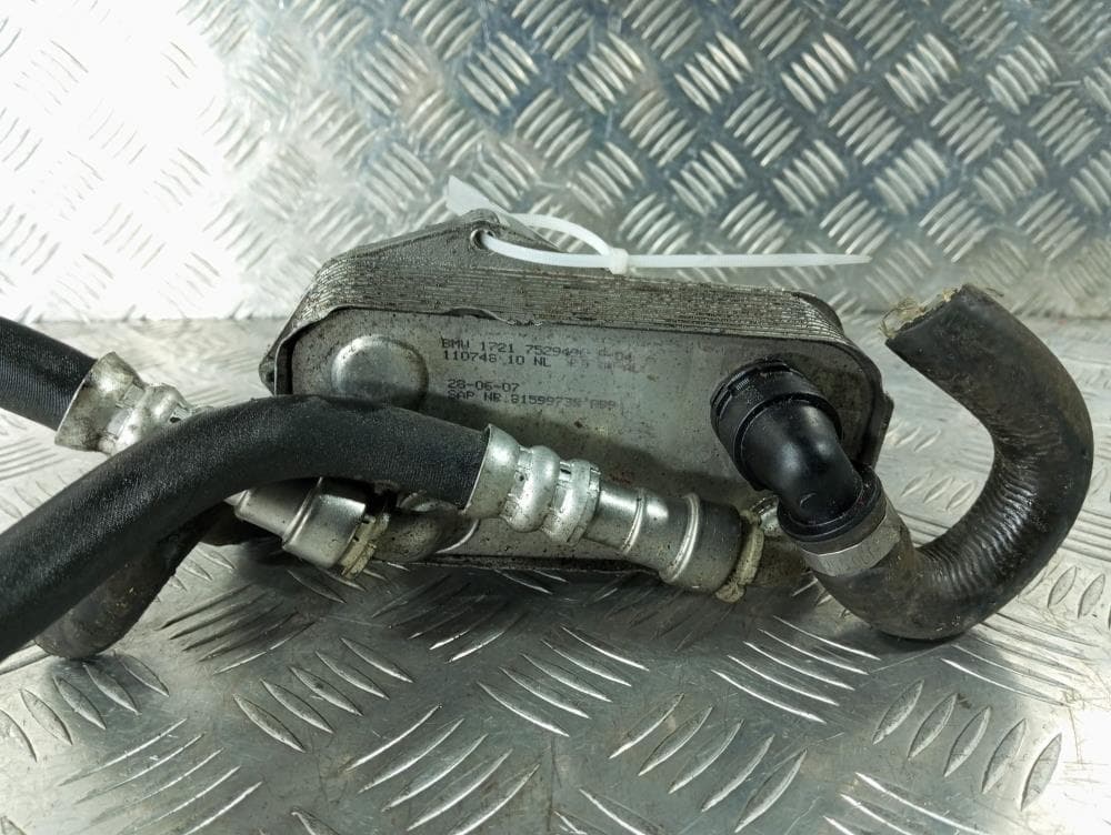 Теплообменник масляного фильтра к BMW 1 E81/E82/E87/E88 Рестайлинг (07-11)