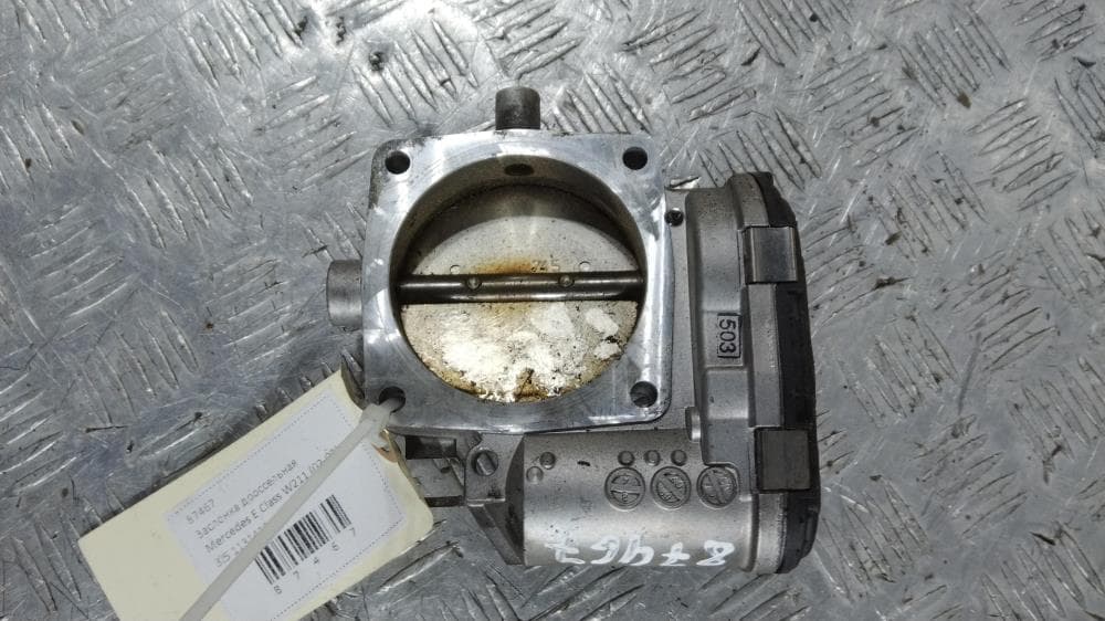 Заслонка дроссельная к Mercedes E Class W211/S211 (02-06)