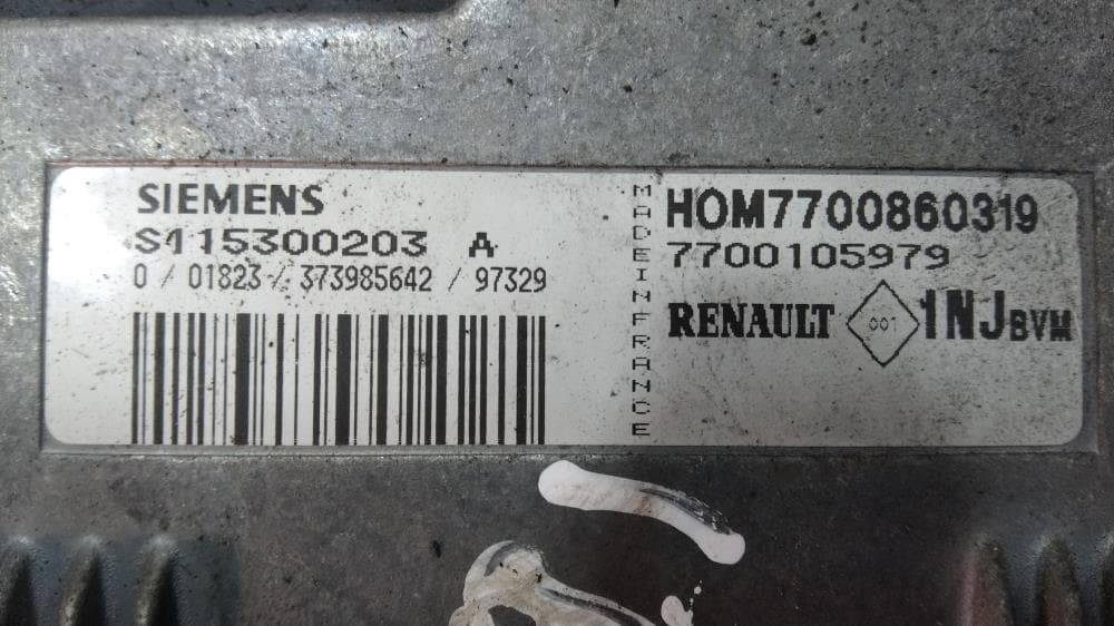 Блок управления двигателем к Renault Megane 1 (95-99)
