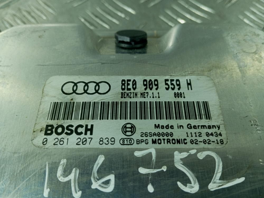 Блок управления двигателем к Audi A6 C5/4B Рестайлинг (01-04)