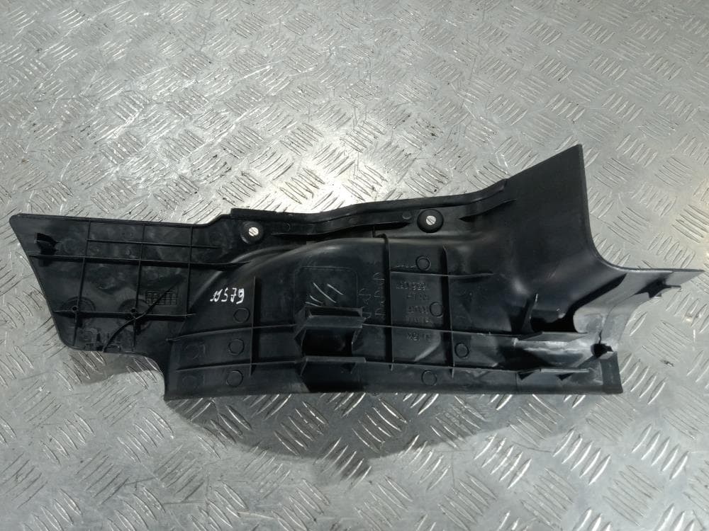Накладка на порог к Mitsubishi Outlander 2 (07-10)