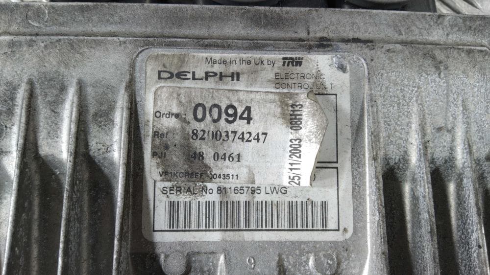 Блок управления двигателем к Renault Clio 2 Рестайлинг (01-03)