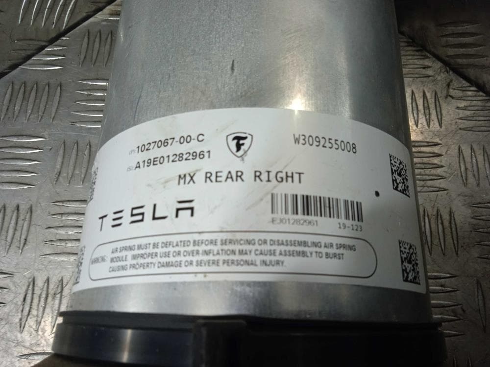 Пневмостойка задняя к Tesla Model X (15-21)
