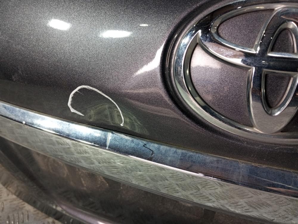 Крышка багажника (дверь 3-5) к Toyota Yaris 3 (10-14)