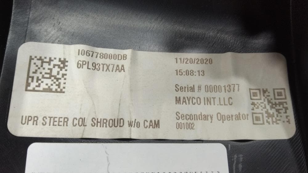 Кожух рулевой колонки к Jeep Grand Cherokee WL (21-24)