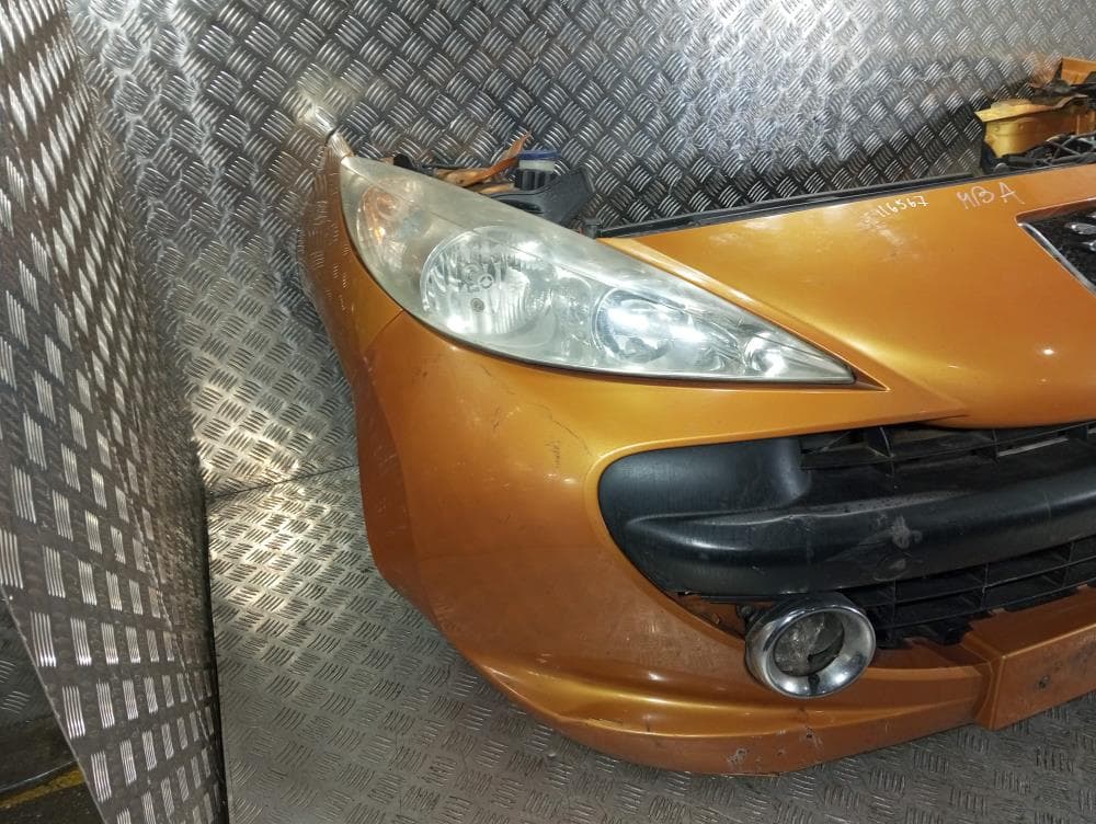 Передняя часть (ноускат) в сборе к Peugeot 207 (06-09)